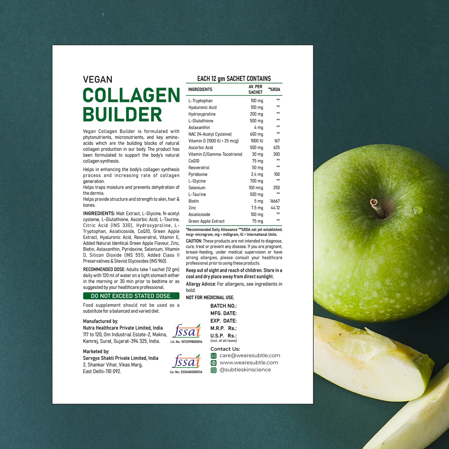 Vegan Collagen Builder